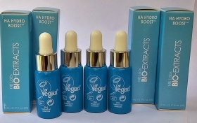NEW NB Labs HA Hydro Boost Bio Extracts with Hyaluronic Acid, 4 PCS*5ml BUNDLE