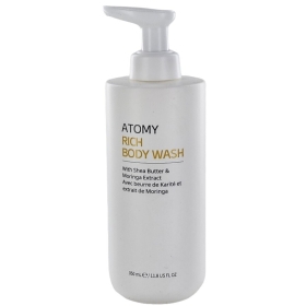 ATOMY Body Wash Riched With Shea Butter And Moringa Extract, 350 ml