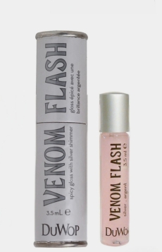 DuWop Venom Flash- Spicy Gloss With Silver Shimmer, 3.5ml
