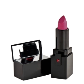  Lola Cosmetics Lipstick With Mirror- Violet Sprinkle of Shimmer, Blush