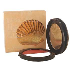 DuWop Lipstick Gloss Seashell Lip Dual - Serenade