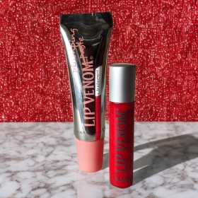 DuWop Li Venom Plumping Paste And Red Royale Lip Venom Gloss Bundle