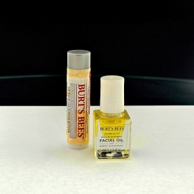 Burt's Bees Ultra Conditioning Balm Plus Rosehip Facial Oil Bundle