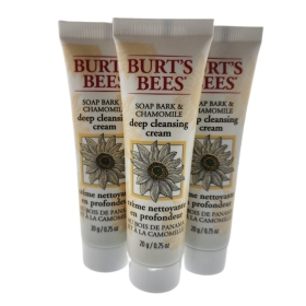 Burt's Bees Natural Cleanser Soap Bark and Chamomile Deep Cleansing Cream