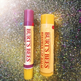 Burt's Bees Bundle Beeswax Lip Balm And Burt's Bees Lip Shimmer Watermelon