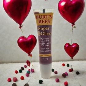 Burt's Bees Super Glossy Lip Shine - Zesty Red
