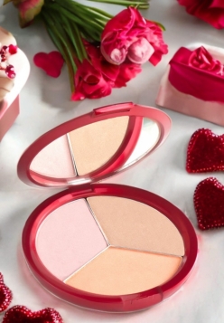 Highlighting Trio Palette in Geisha Glow-Lola Cosmetics