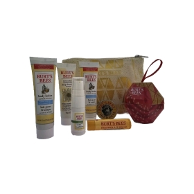 Burt's Bees Essential Pamper Set With Case - 8pcs