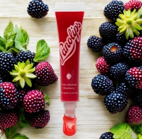 LanoLips Fruity JellyBalm Strawberry- Rich Transperent Red Tint
