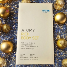 Atomy SET Rich Body - Luxurious Wash And Body Cream